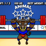 Animal Olympics  Weight Lifting